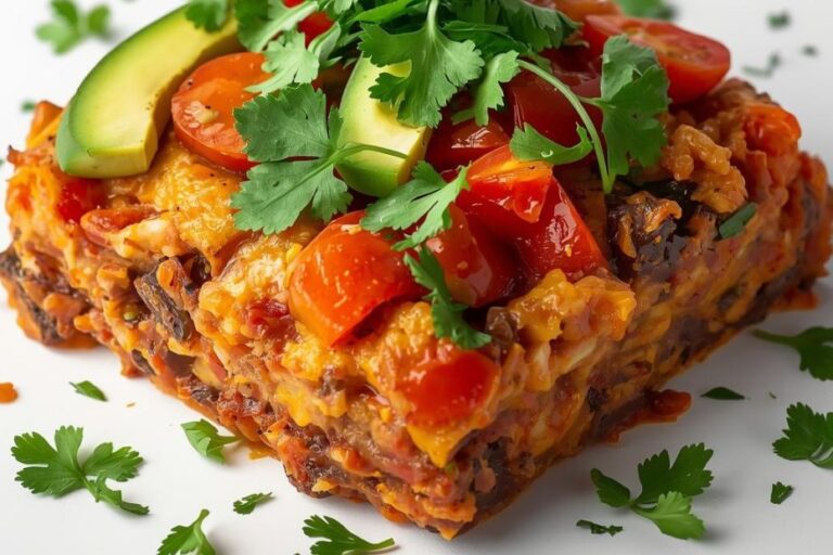 Healthy mexican casserole
