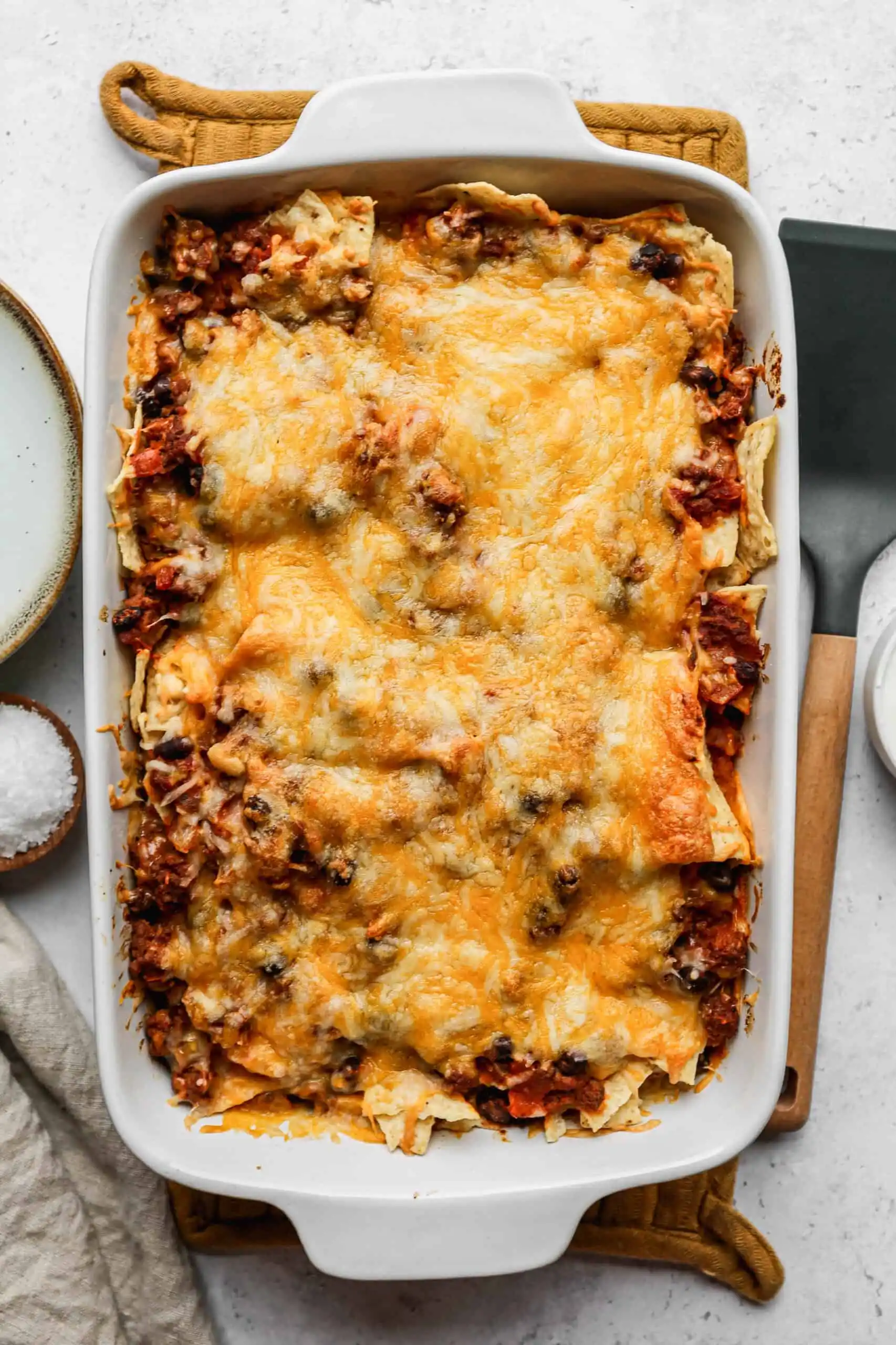 Mexican Casserole Layered Beef Nacho Bake