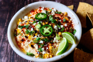 Mexican Corn Dip with Cream Cheese