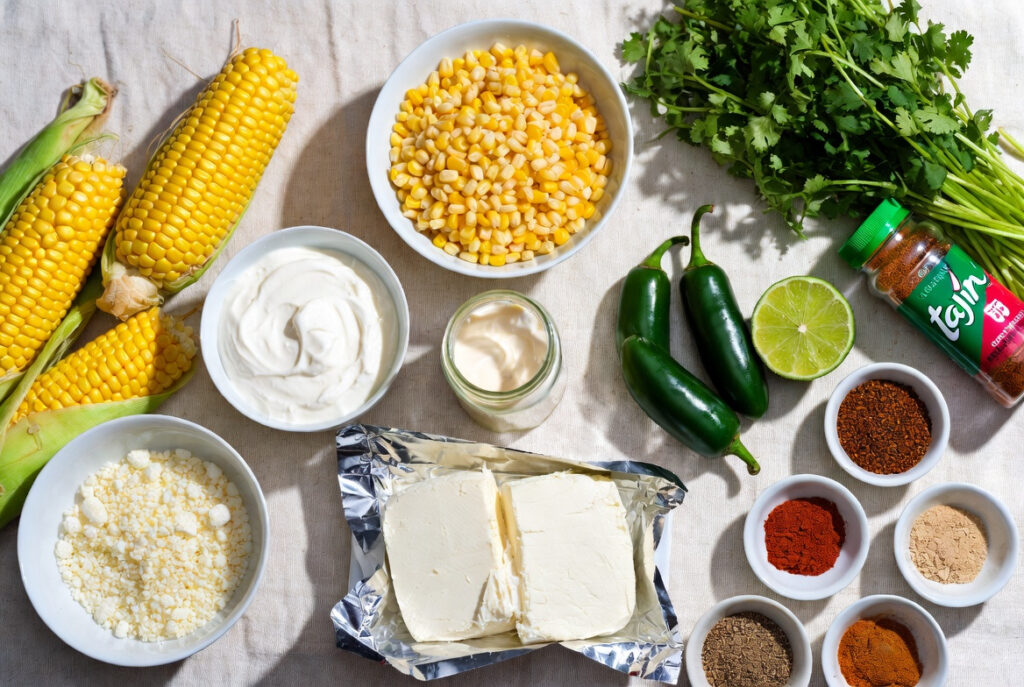 Mexican Corn Dip with Cream Cheese
