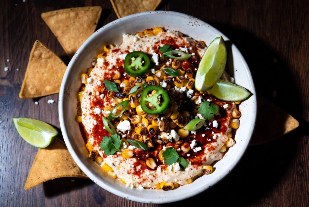 Mexican Corn Dip with Cream Cheese