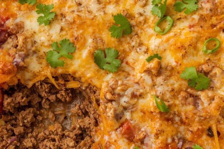 Mexican casseroles using ground beef