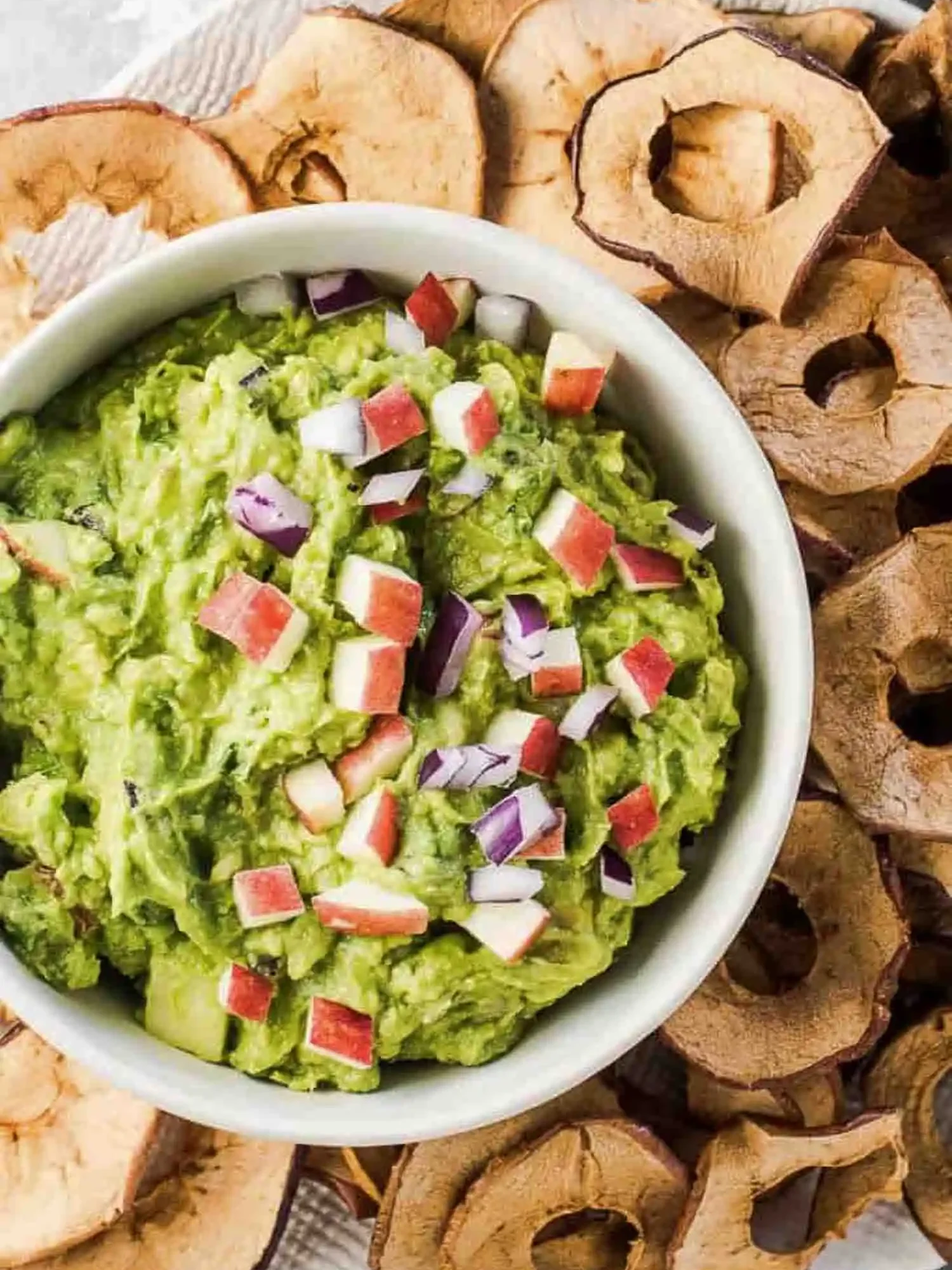 Apple Appetizers Apple Guacamole
