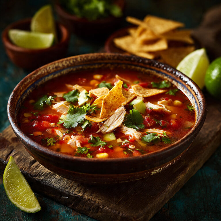 Authentic Chicken Tortilla Soup – The Real Deal from Mexico!